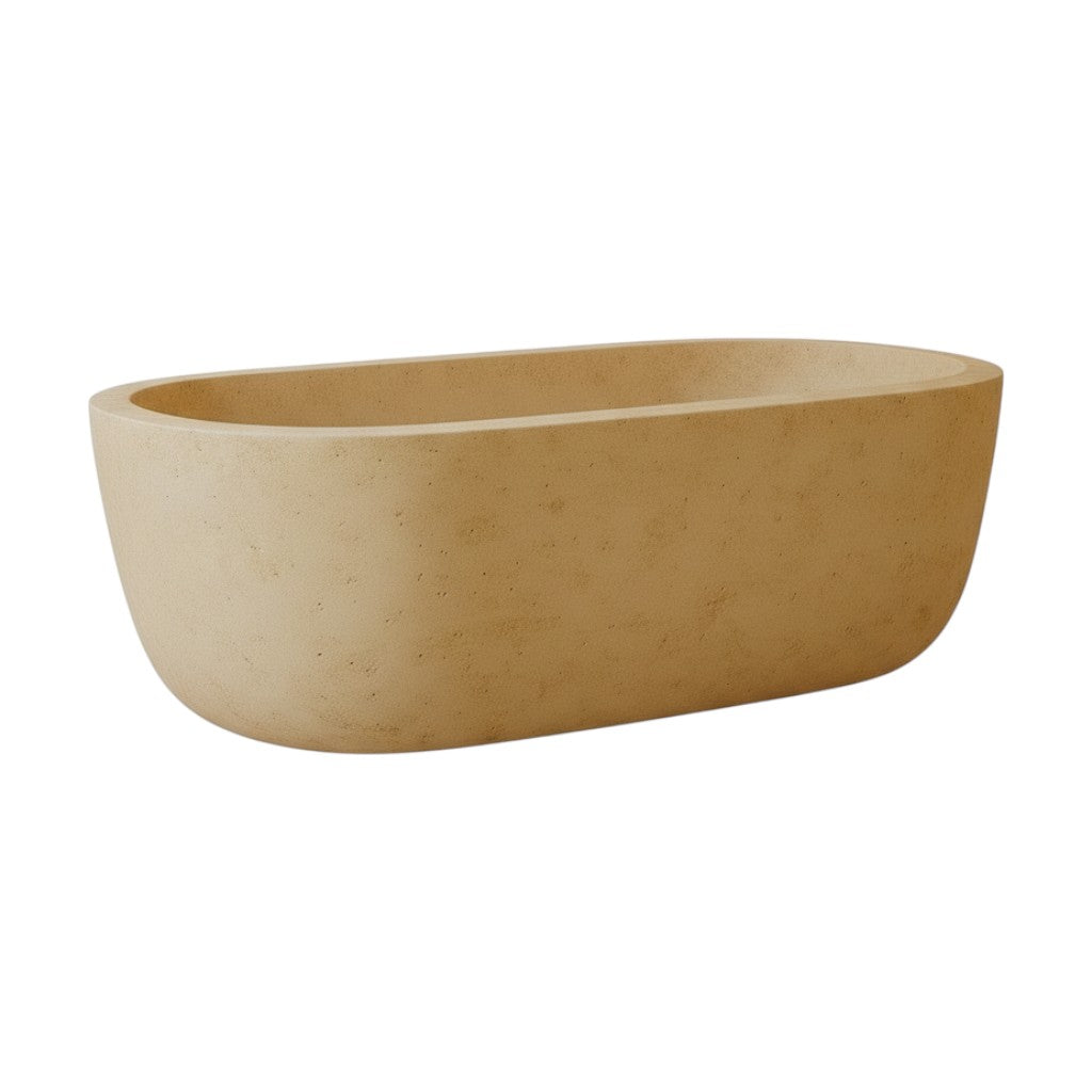Luxury Travertine Freestanding Bathtub AMBT250002