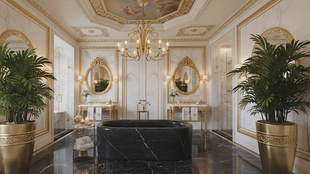 Luxury Marble Freestanding Bathtub AMBT250001